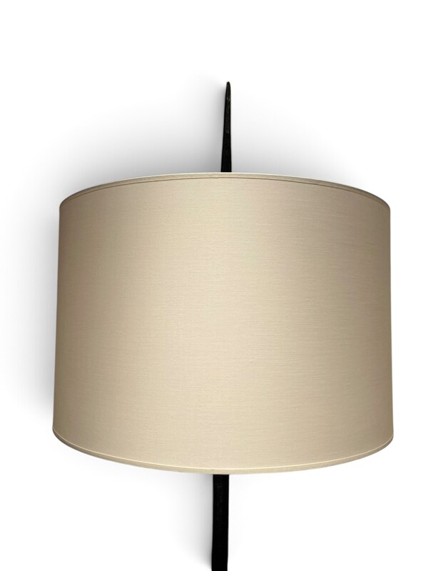 L 709 OB wrought iron floor lamp, France 1960’s