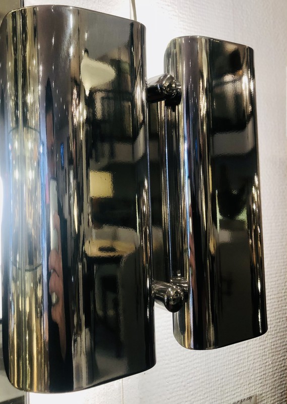 L 765 AG pair of Kalmar wall lamps, 1980’s