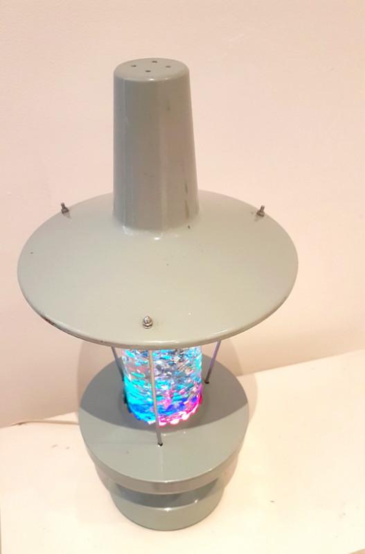 L 95 JC Vintage glitter lamp. Ca 1960