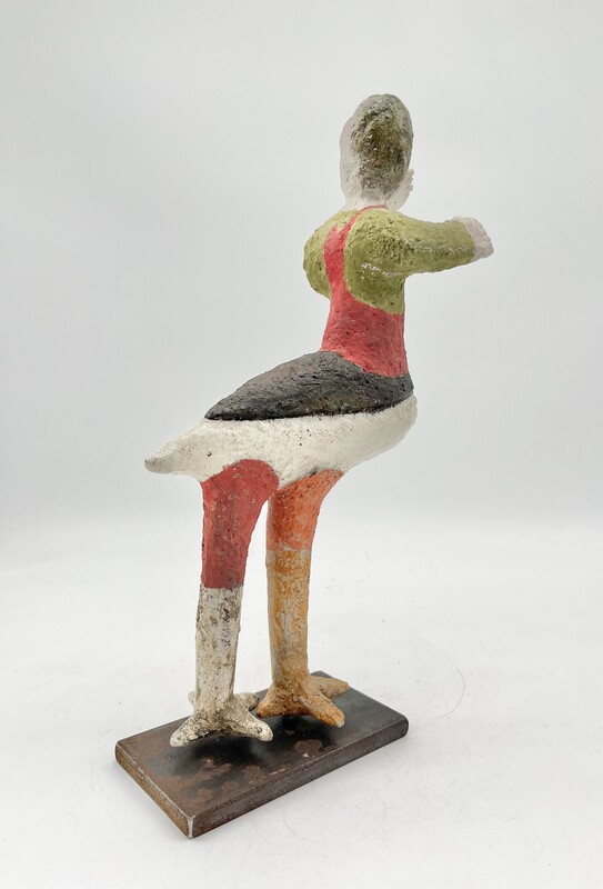 M 105 APO enameled ceramic sculpture by Roger Capron, Vallauris, France 