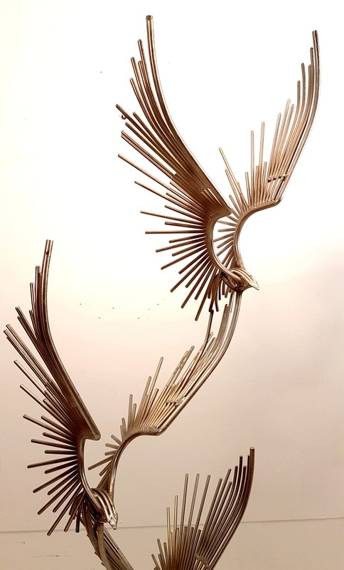 M 135 Apo Large floor sculpture by Curtis Jere
