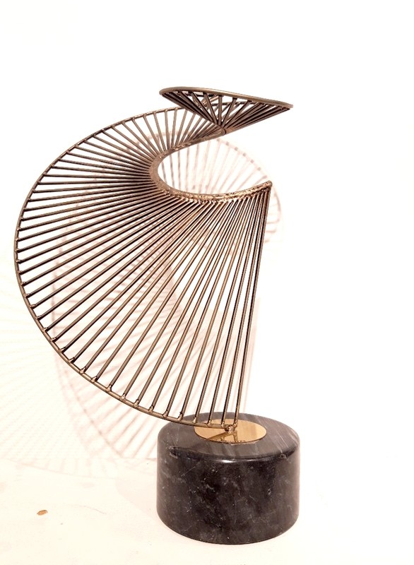 M 139 Apo Table sculpture by Curtis Jere. USA 1980