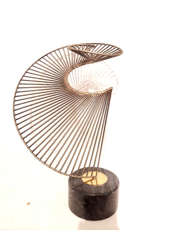 M 139 Apo Table sculpture by Curtis Jere. USA 1980