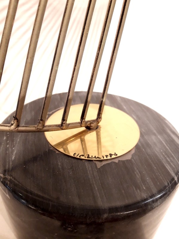 M 139 Apo Table sculpture by Curtis Jere. USA 1980