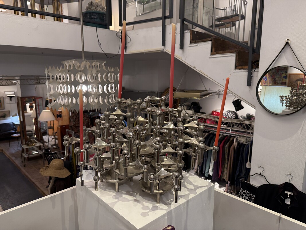 M 150 AG large set of Nagels candel holder, model S22, more  than 250 pieces