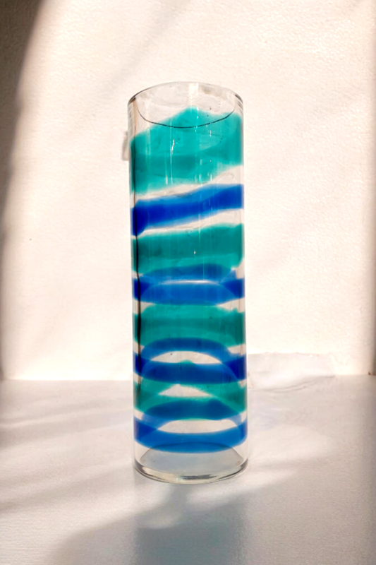 M 153 JC Rare large vase by Venini Murano, Italy, 1998