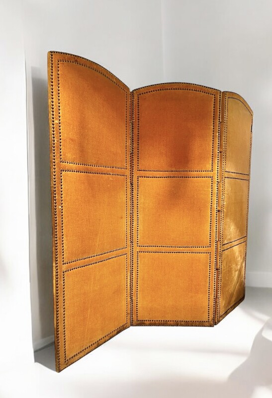 M 161 RP velvet orange room divider 