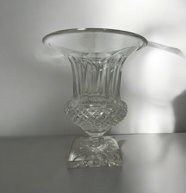 M 162 APO Saint Louis Crystal vase, model Versailles 