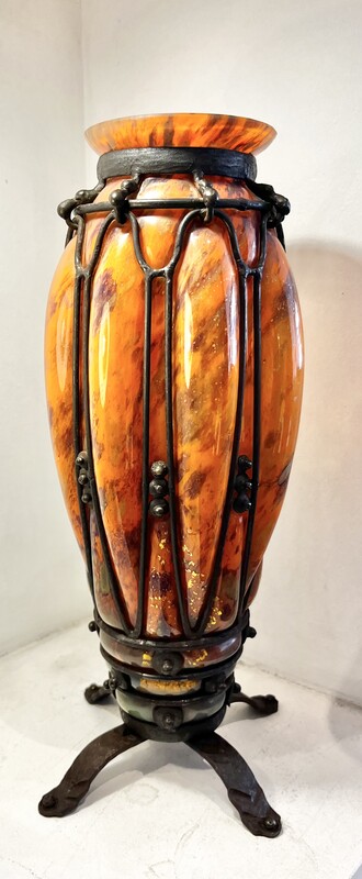 M 315 APO Vase by Louis Majorelle for Daum, Nancy
