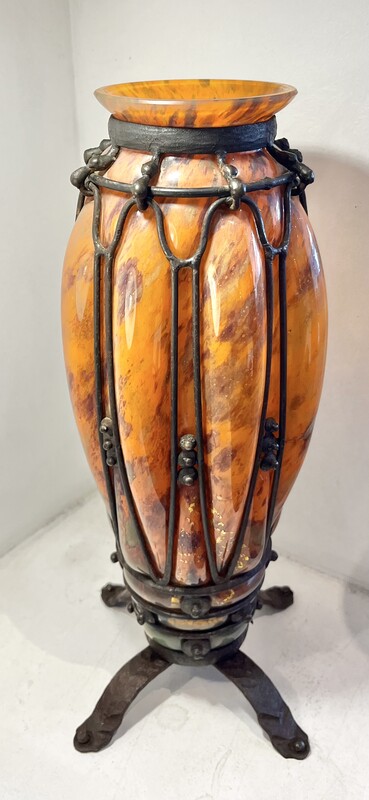 M 315 APO Vase by Louis Majorelle for Daum, Nancy