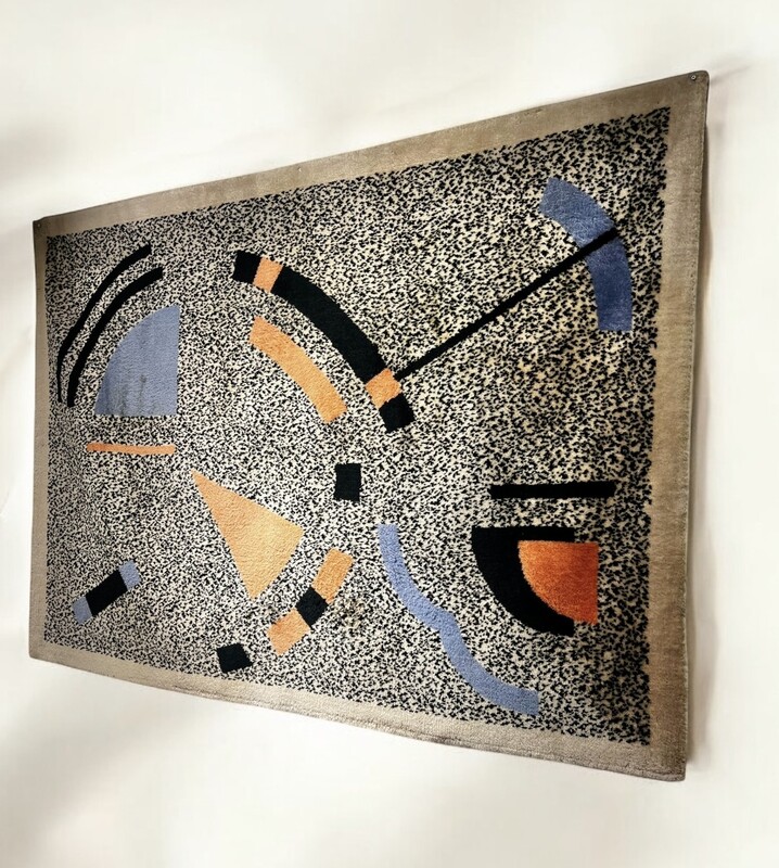 M 320 PL Memphis style carpet by Sam Laïk, 1980’s