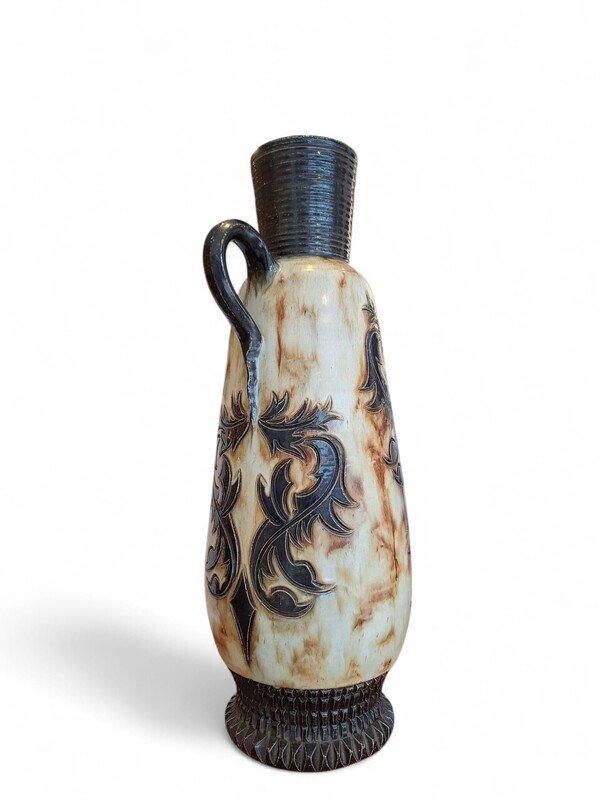 M 333 APO Large ceramic vase signed Guérin