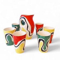 M 333 APO lemonade set by Roland Brice, Vallauris 