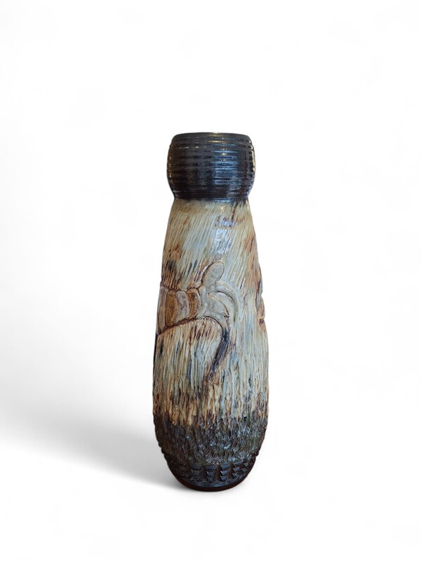M 334 APO Large ceramic vase signed Guérin 