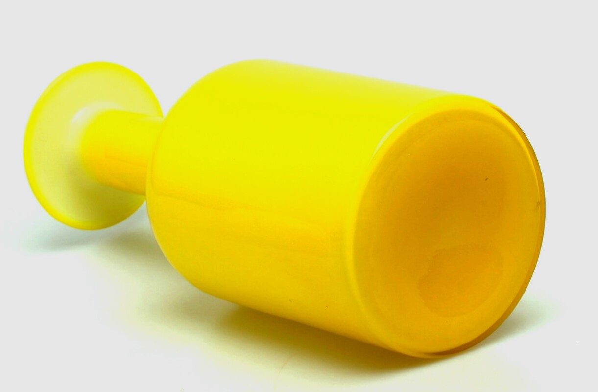 M 335 JC Scandinavian large covered Bottle by Otto Brauer for Holmegaard, 1960s