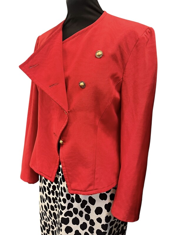 M 438 AP red lady jacket, T 40 by Natan 