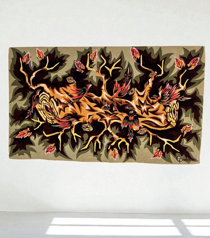 M 442 APO wall Tapestry signed G Dominique 