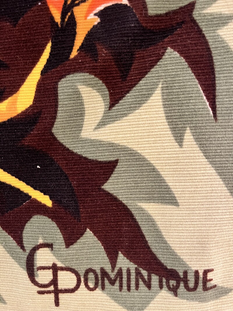M 442 APO wall Tapestry signed G Dominique 
