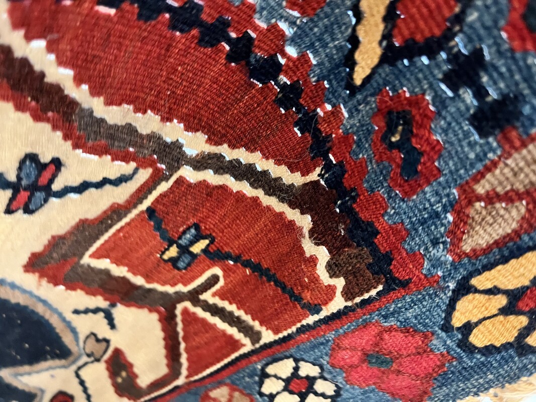 M 448 CY oriental wall carpet 