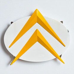 M 460 APO enameled Citroën logo, 1960’s ( 4 available ) 