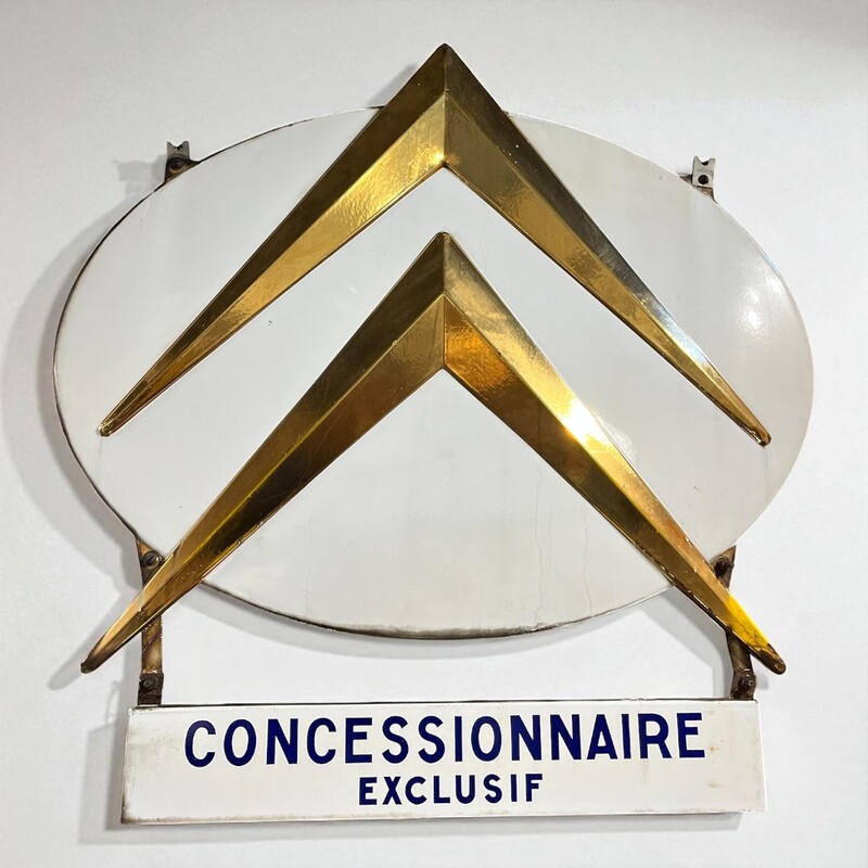 M 461 APO double face enameled Citroën logo