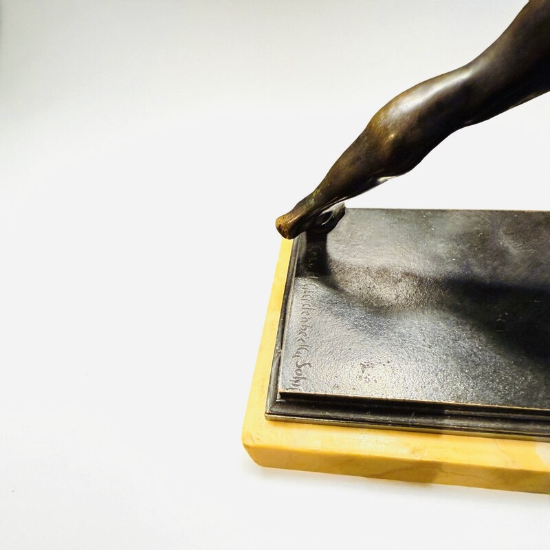m 464 AG Nero classique bronze by Gladenbeck and son circa 1860