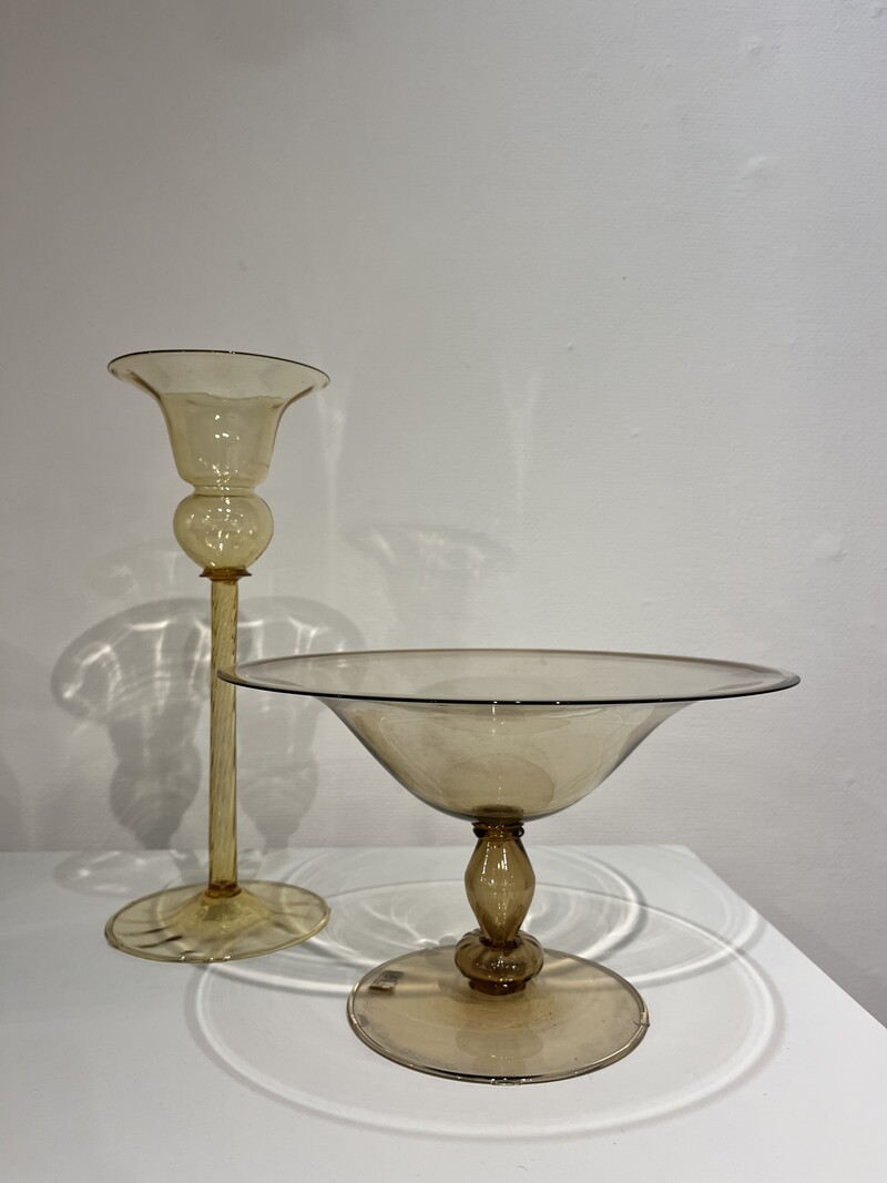 M 466 JD/RC large selection of a Murano glass collection ( Soffiati, Venini, Zecchin,…) 1900 - 1930