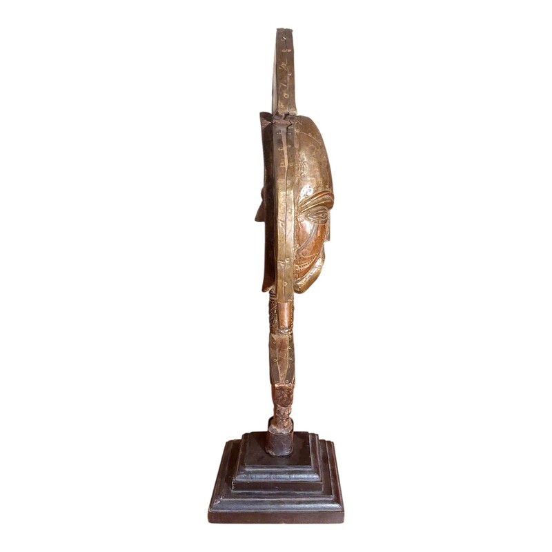M 470 JC Janus reliquary figure, Kota-Ndassa, Gabon 1950s 