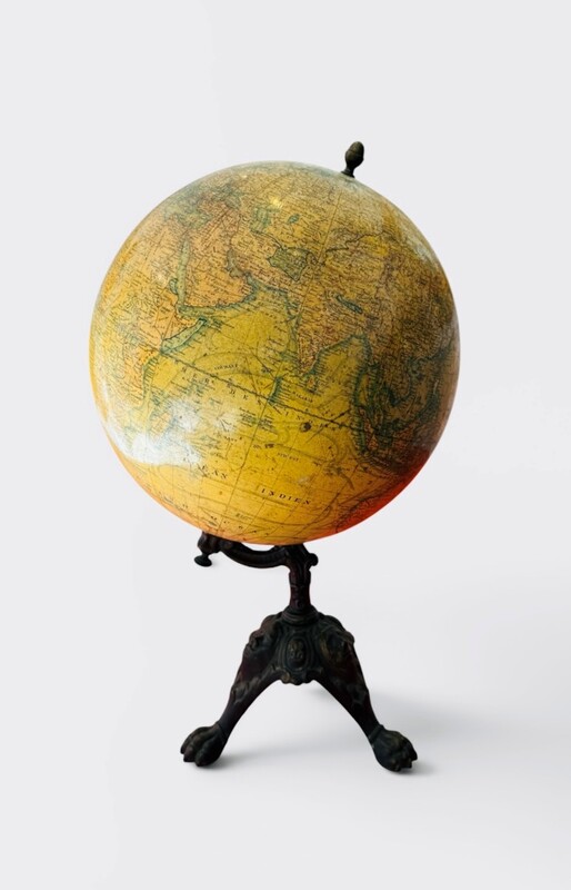 M 472 AG Earth globe by Lebègue Paris