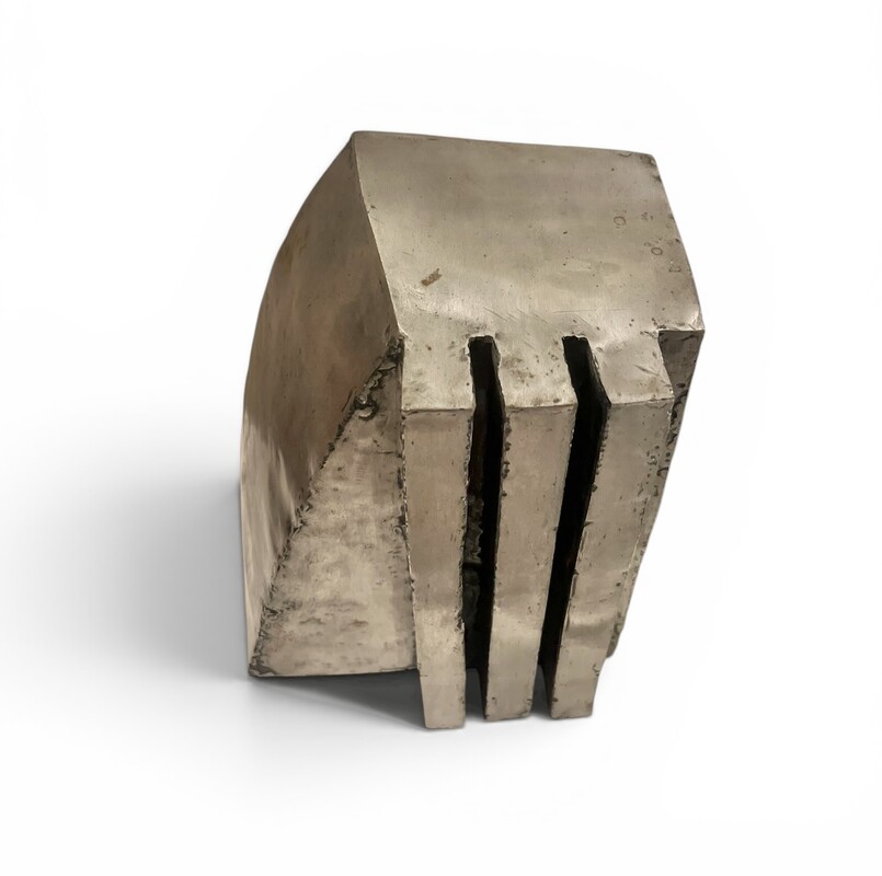M 474 OB steel brutalist sculpture 