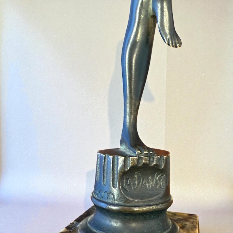 M 478 AG Art Deco bronze sculpture « la danse «  by S. Zelskin