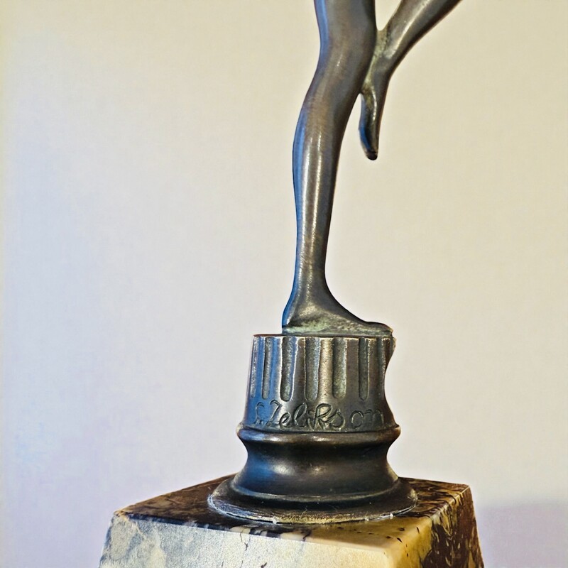 M 478 AG Art Deco bronze sculpture « la danse «  by S. Zelskin