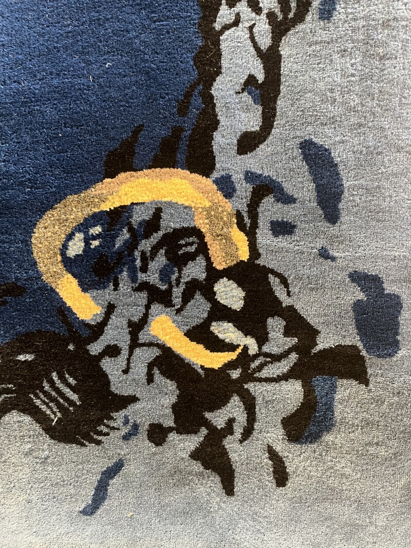 M 478 PL tapestry after Zao Wou-Ki, France 1986