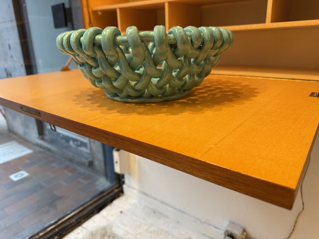 M 489 AG large ceramic bowl by Jerome massier stamped 