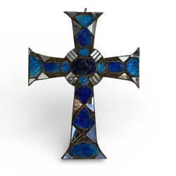 M 490 PL blue cross by Irema  JAWORSKA