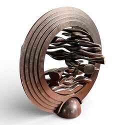 M 491 RR Wood sculpture, 1980’s