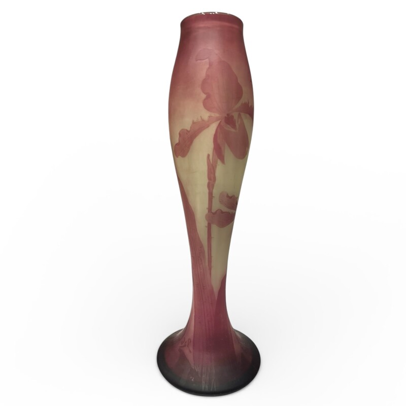 M 493 APO art nouveau vase signed VSL ( Val-Saint-Lambert )