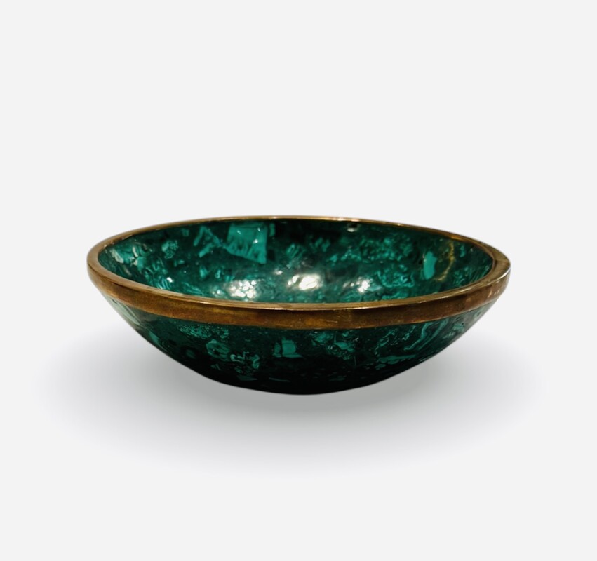 M 497 AG rare Bol malachite and bronze from Zaïre 1960’s