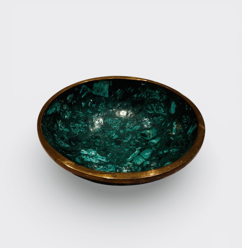 M 497 AG rare Bol malachite and bronze from Zaïre 1960’s