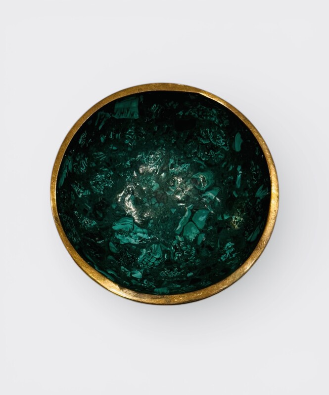 M 497 AG rare Bol malachite and bronze from Zaïre 1960’s