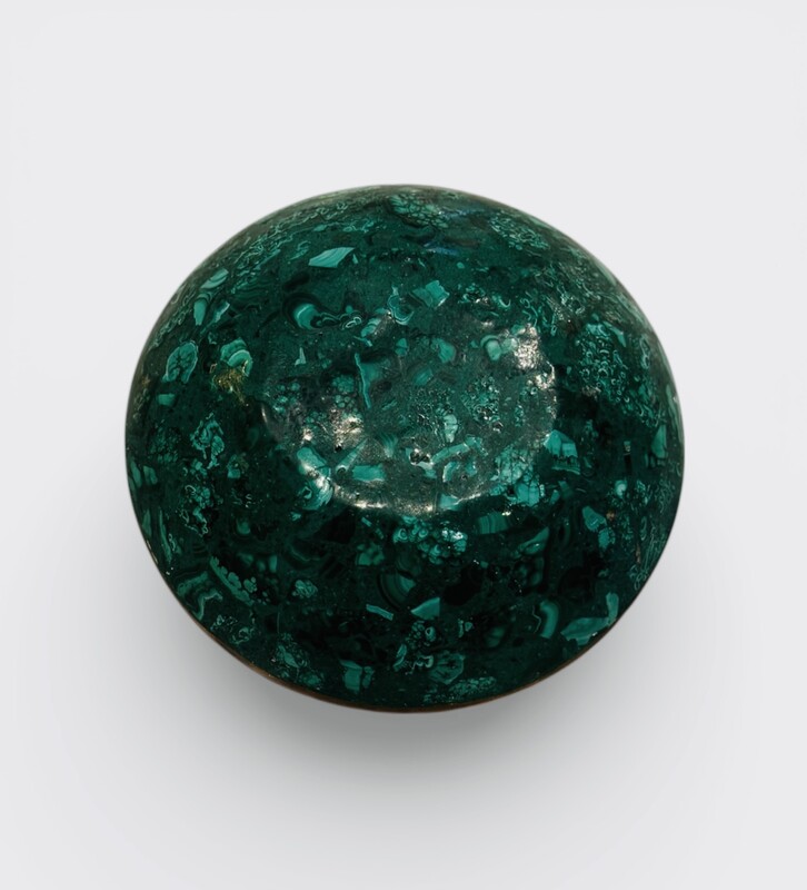 M 497 AG rare Bol malachite and bronze from Zaïre 1960’s