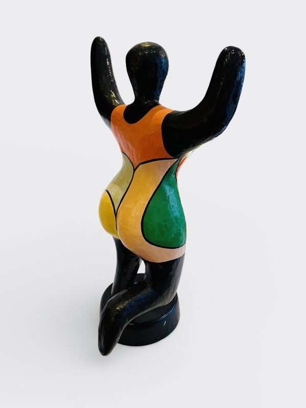 M 506 AG Rare XXL papier mâché sculpture ins. Niki de Saint Phale circa 1990