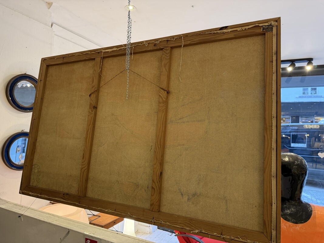 M 510 AG Belgium tapissery by Maris 1970 dog b. buffet