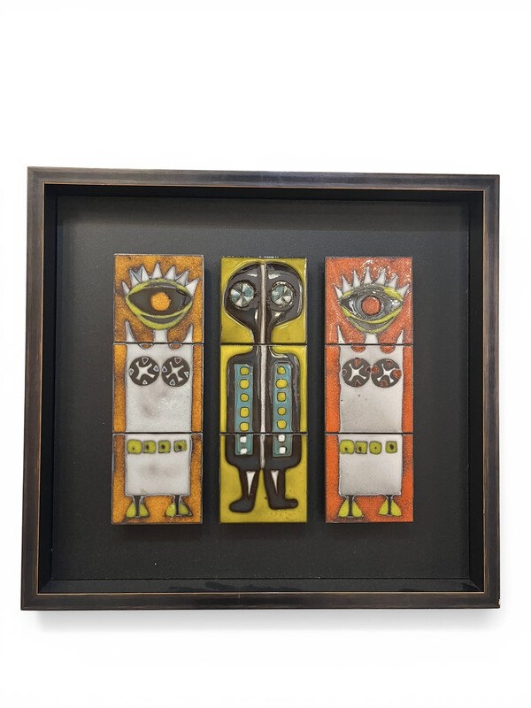 M 514 MH ceramic wall decoration by Jan Nolf, 1960’s