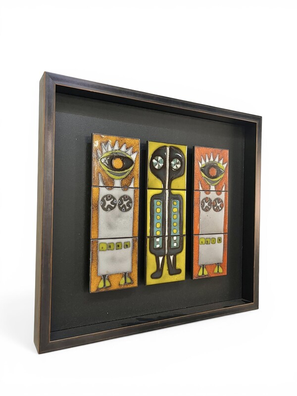 M 514 MH ceramic wall decoration by Jan Nolf, 1960’s