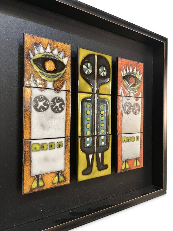 M 514 MH ceramic wall decoration by Jan Nolf, 1960’s