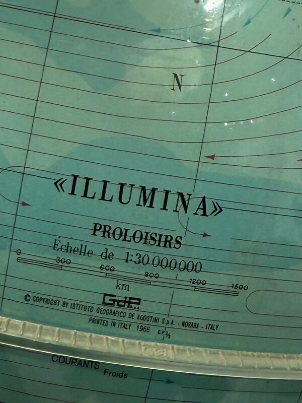 M 518 AG lighting plastic globe by illumina ‘60