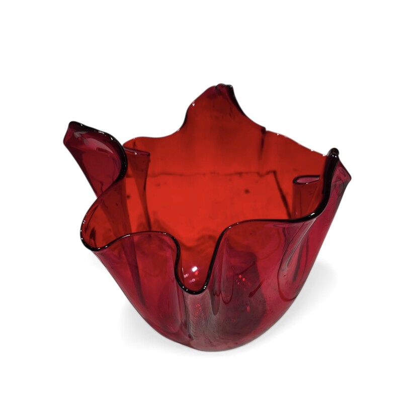 M 520 AS  Model « « Fazoletto », design Fulvio Bianconi, Venini, ca 1950, signature Venini Murano Italia