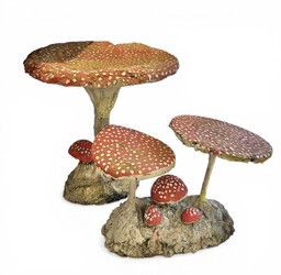 M 527 YD concrete decorative mushrooms