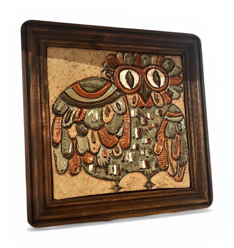 M 533 TH ceramic work by Roland Zobel for « Les Cyclades Anduze », 1960’s